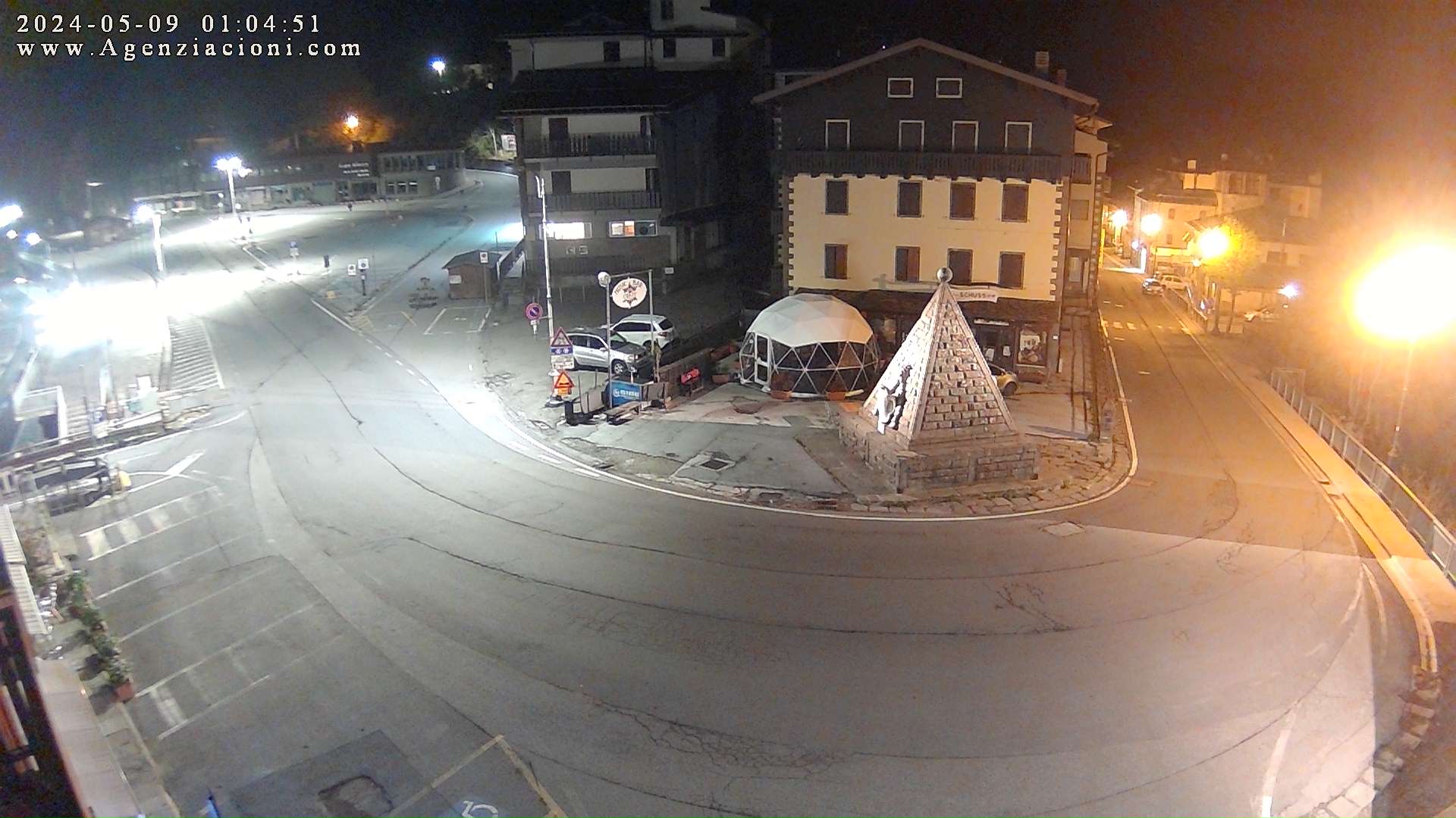 Abetone Webcam Neve Vista piazza